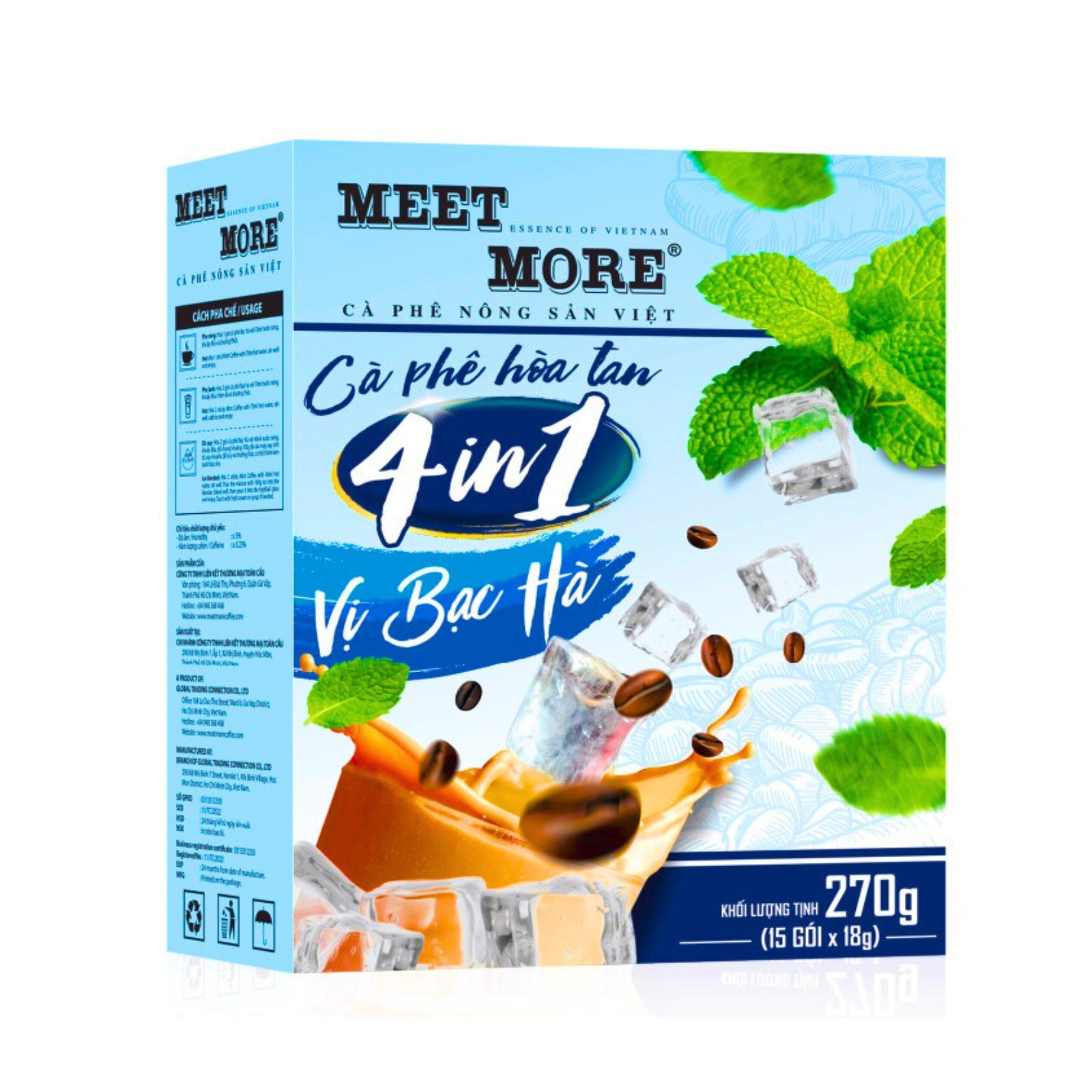 3IN1 INSTANT COFFEE MEET MORE Phan Thiet Oriental Market