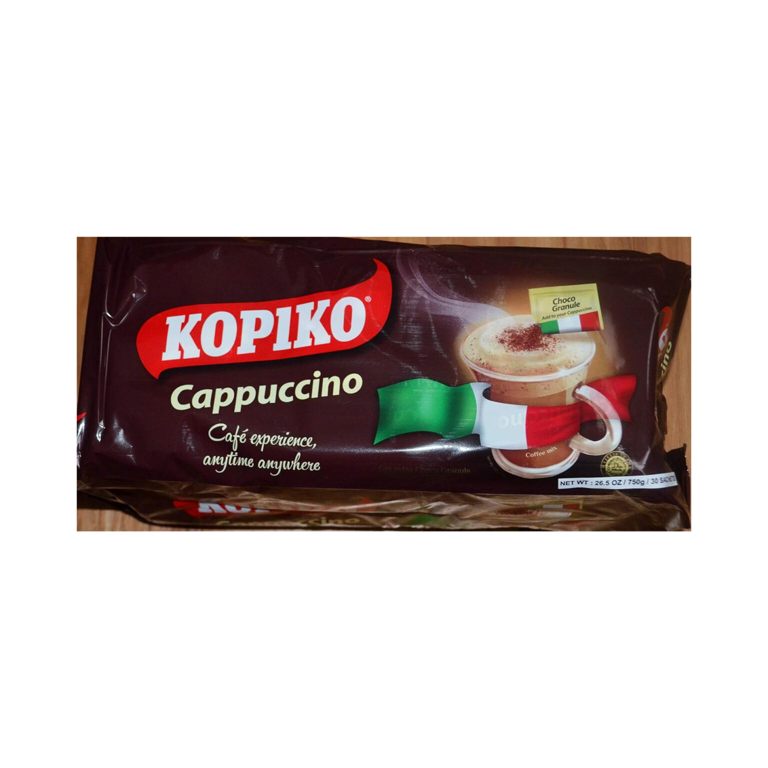 Kopiko Instant Cappuccino Coffee with Choco Granule Phan Thiet Store