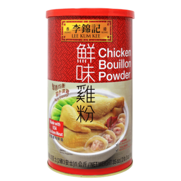 35oz container of Lee Kum Kee chicken bouillon.