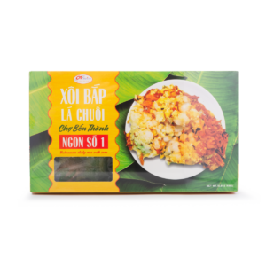 Xoi Bap La Chuoi | Vietnamese Sticky Rice with Corn