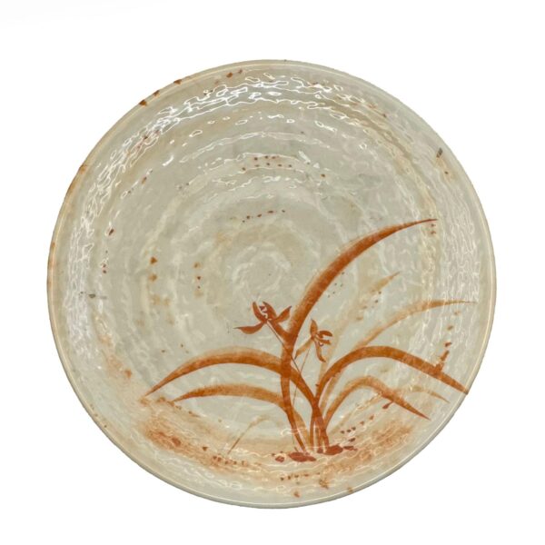 Thunder Group Melamine Asian Lotus Shape Plate Small