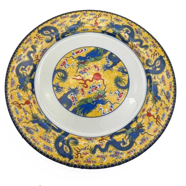 Exquisite Chinese Antique Hand-Painted Dish - Image 2