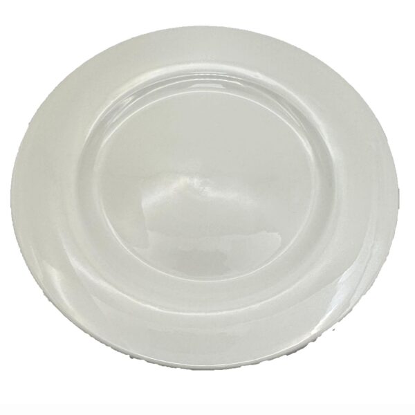 Plain White Plate - Image 2