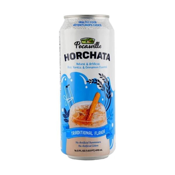 Pocasville Horchata Drink Vanilla Cinnamon Flavor