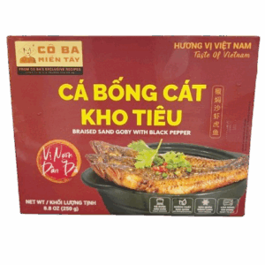 CÁ BỐNG CÁT KHO TIÊU