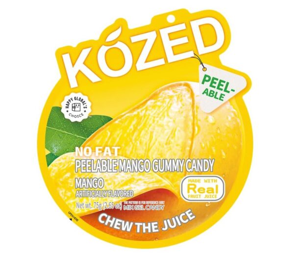 Kozed Peelable Mango Gummy Candy