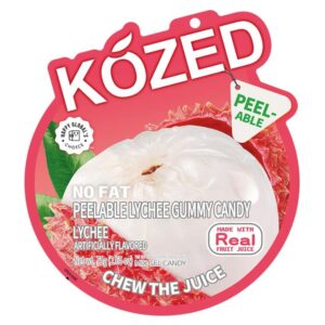 Kozed Peelable Lychee Gummy Candy